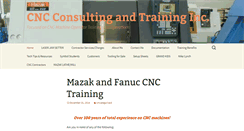 Desktop Screenshot of cncconsultingandtraining.com